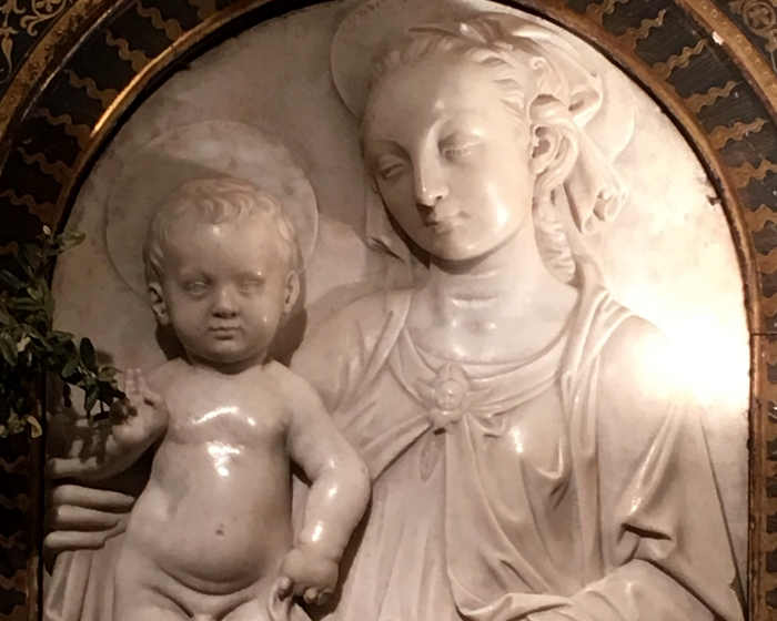Madonna con bambino dell’atelier di Verrocchio