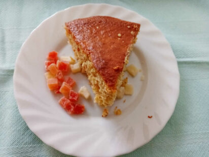 Torta all'arancia integrale