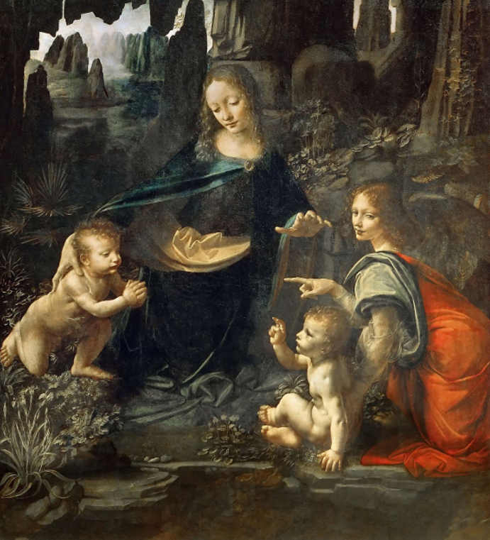 La composizione pittorica di Leonardo da Vinci
